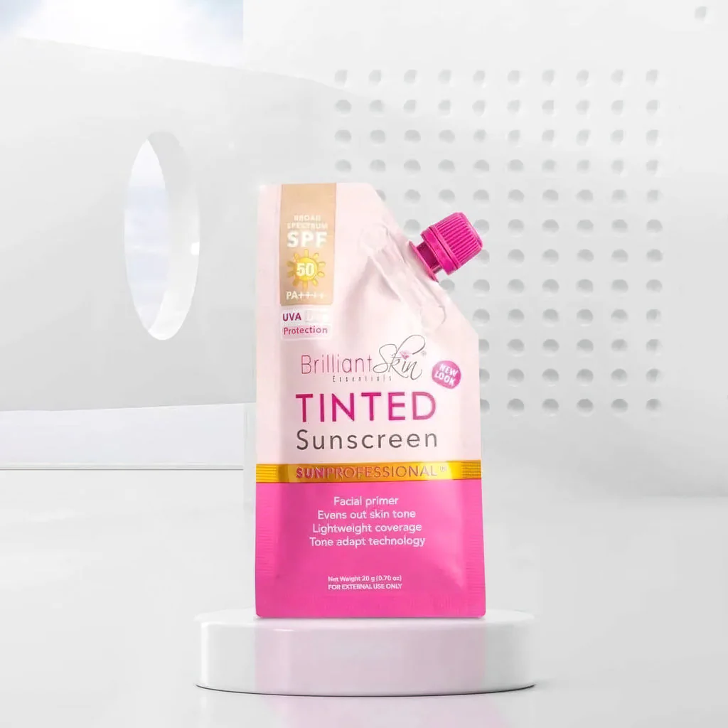 Brilliant Skin Tinted Sunscreen SPF50 PA++++ Facial Primer Gel Cream – 20g - Image 13