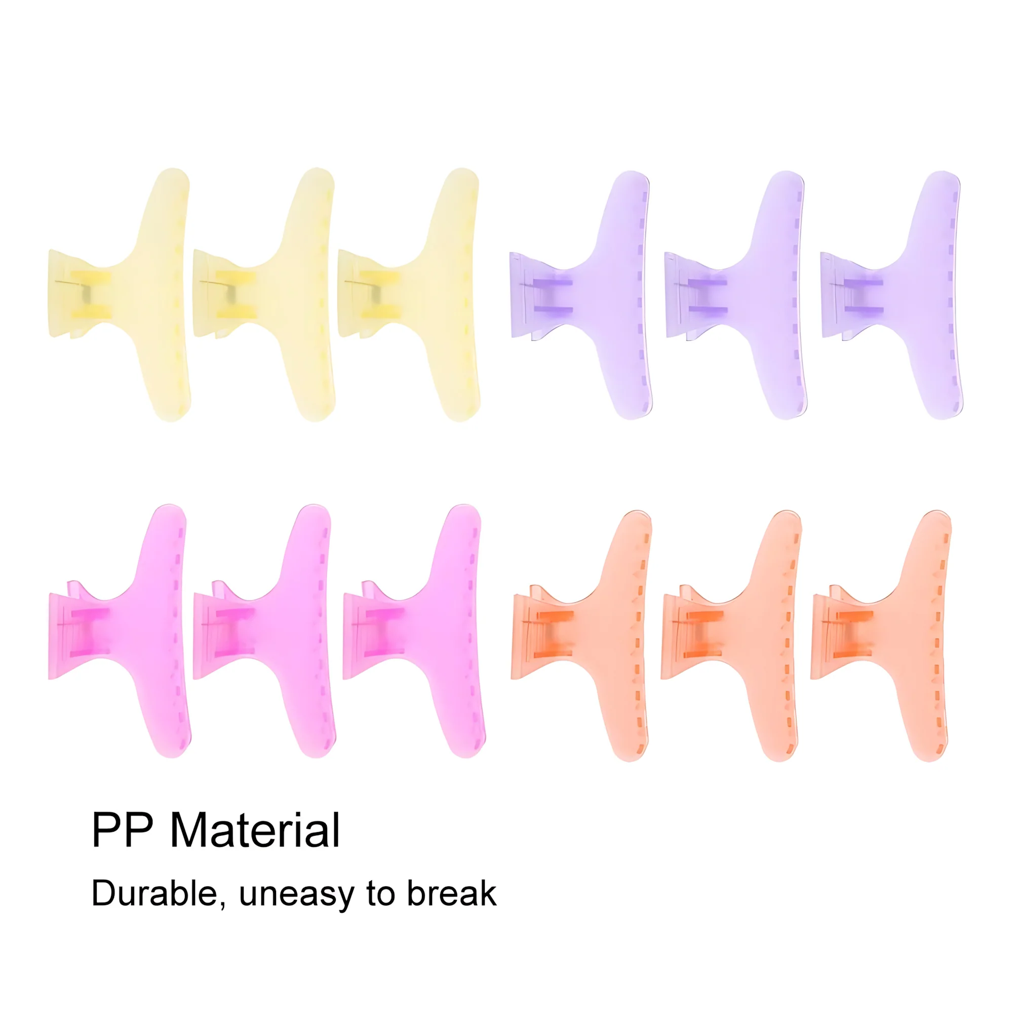 Butterfly Holding Hair Clips – Strong Grip & Vibrant Colors (12pcs Set) - Image 9