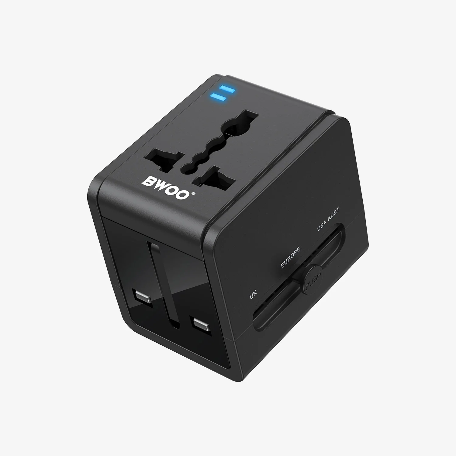 BWOO Dual Port Travel Charger 15W 2 in 1 With Type-C BO-UC06 - Image 5