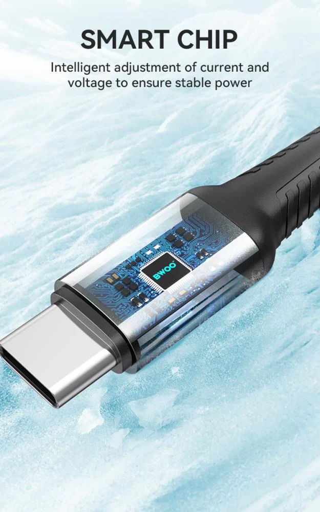 BWOO Metal Data Cable USB To Type-C BO-X288C - Image 10