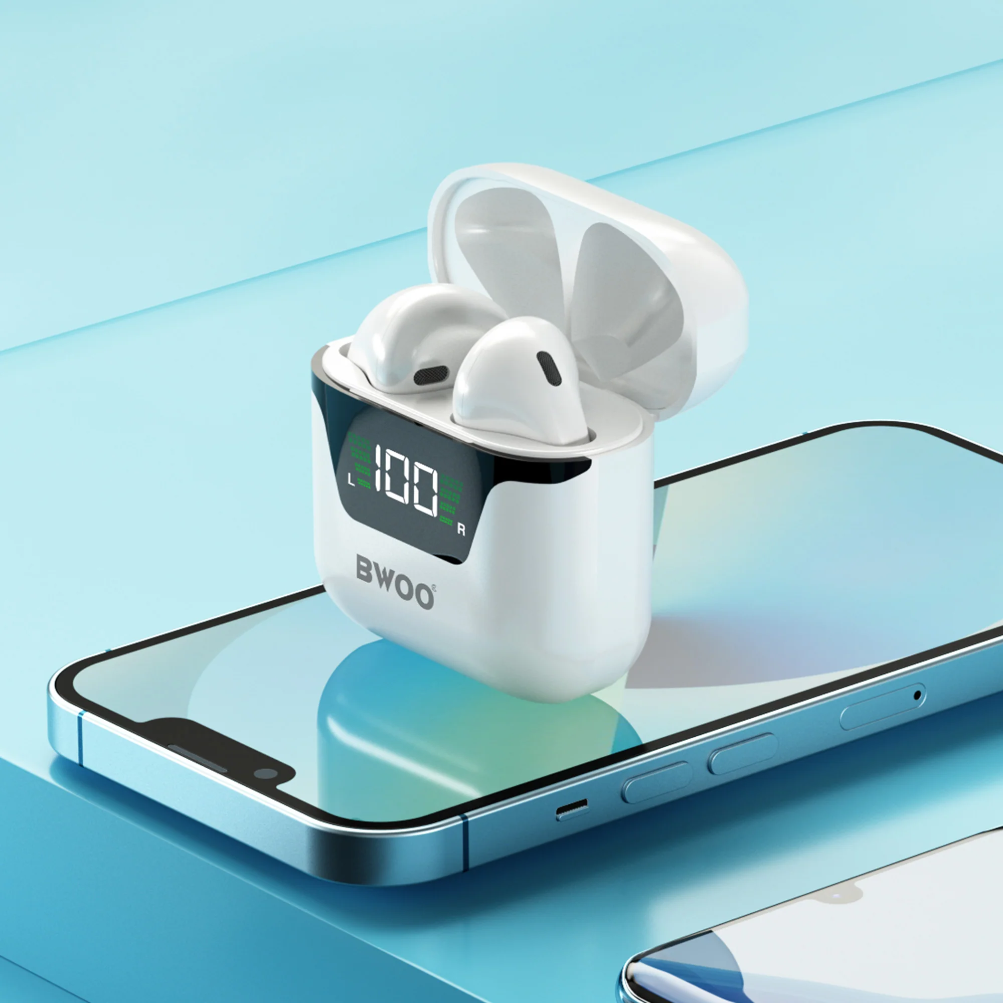 BWOO True Wireless Stereo Headphone - BW50 - Image 3