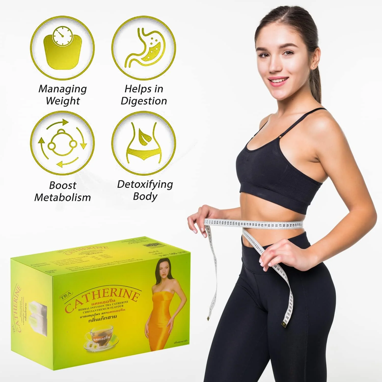 Catherine Herbal Slimming Tea - Image 2