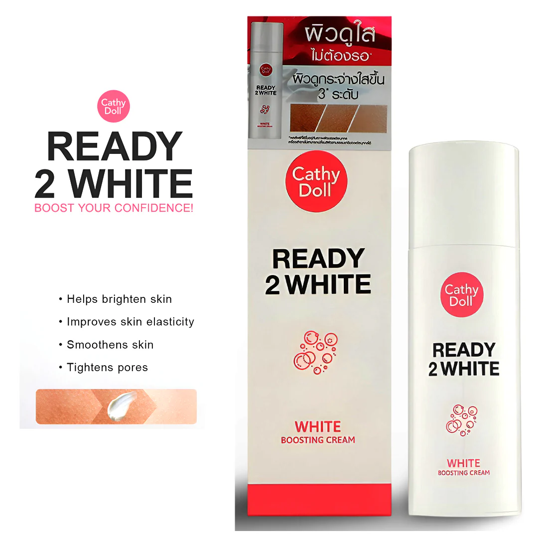 Cathy Doll Ready 2 White Boosting Cream – 75ml - Image 3