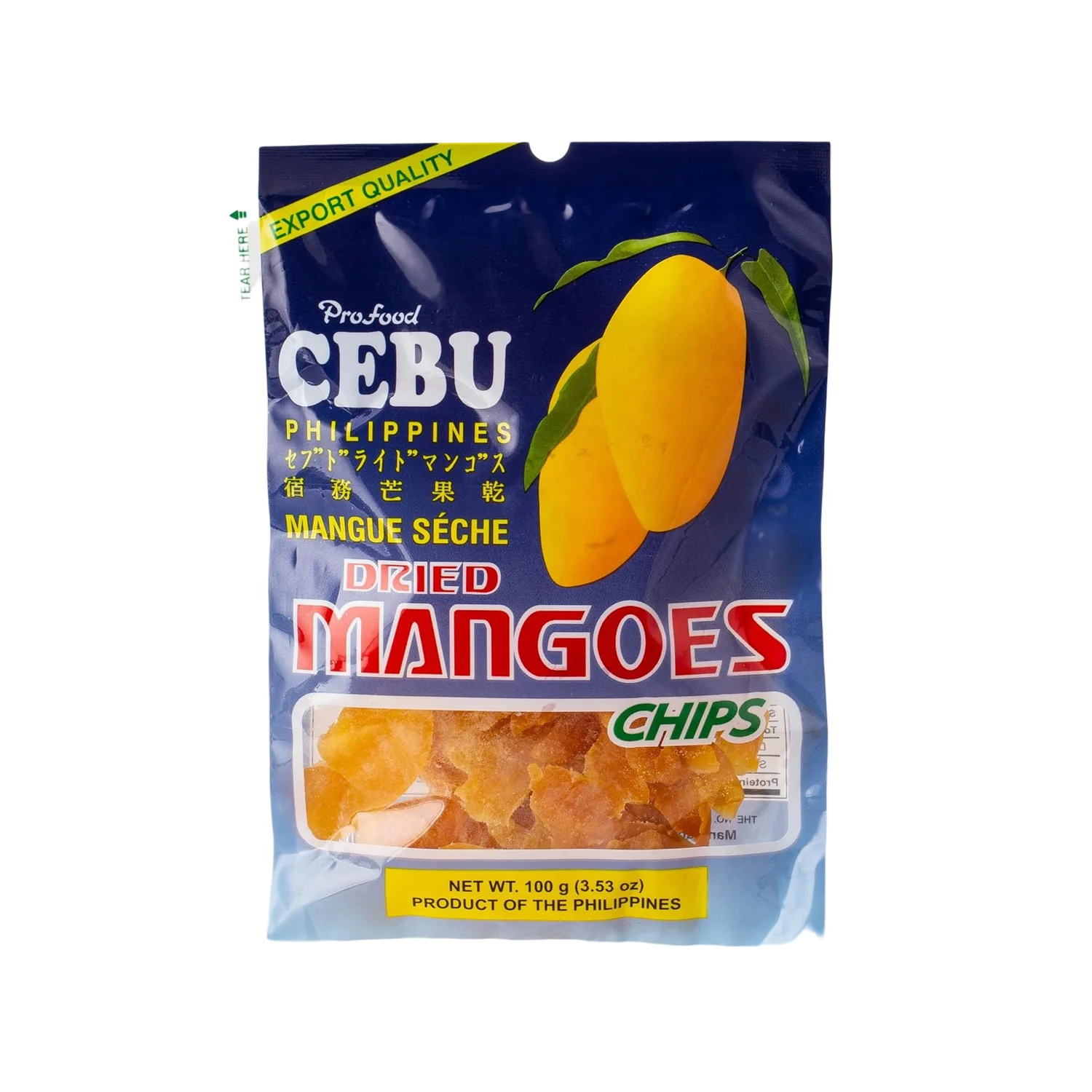 Cebu Dried Mangoes Chips – 50g - Image 3