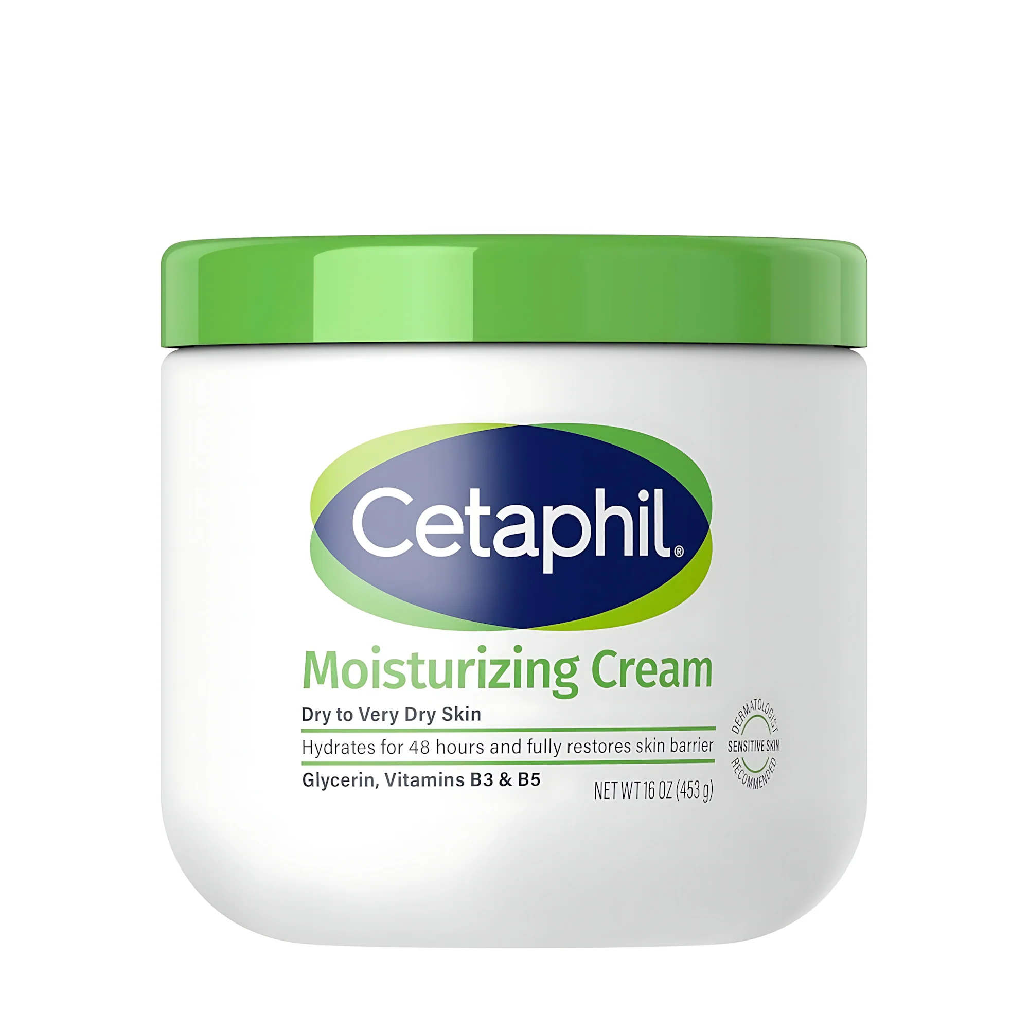 Cetaphil Moisturizing Cream for Face & Body - 453g