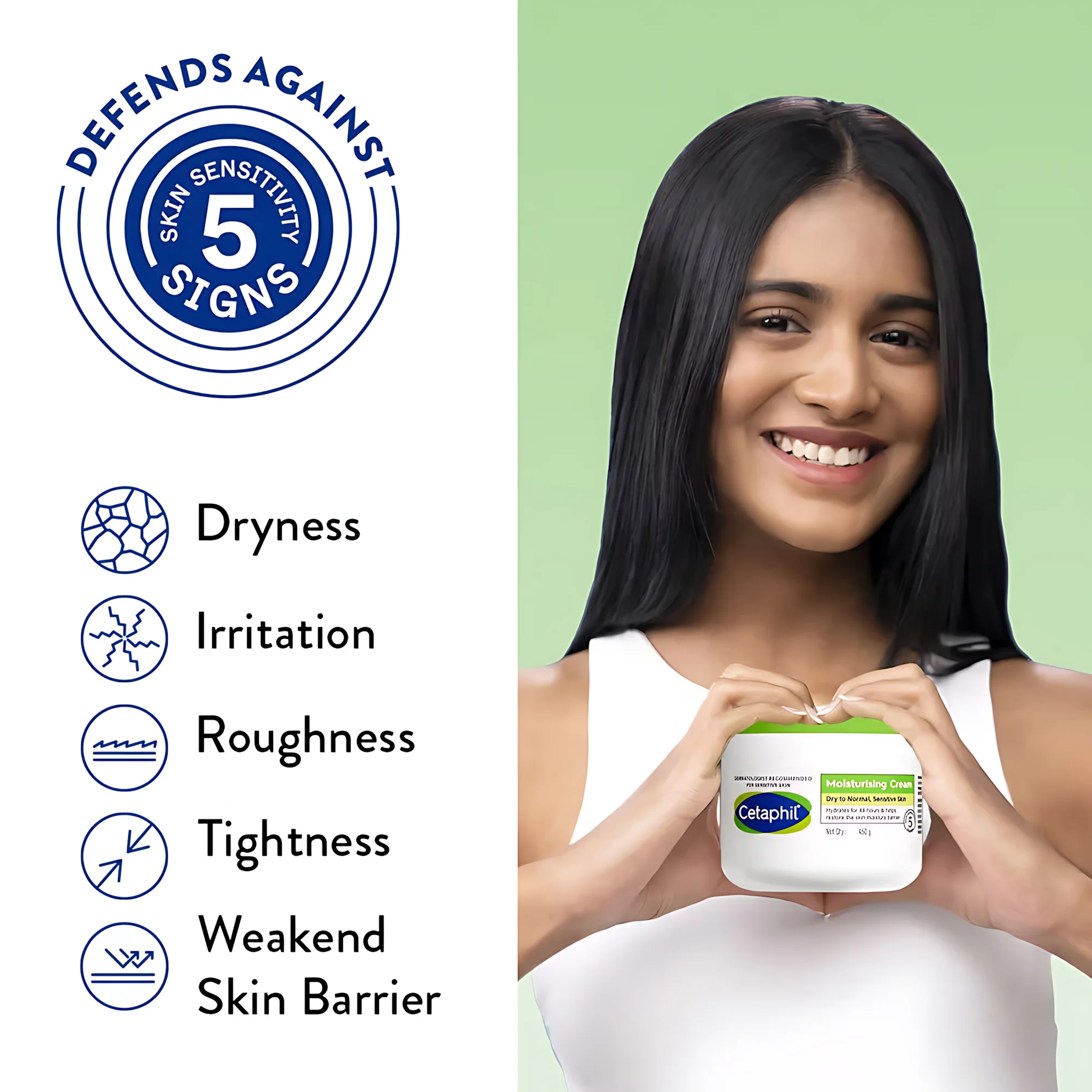 Cetaphil Moisturizing Cream for Face & Body - 453g - Image 5