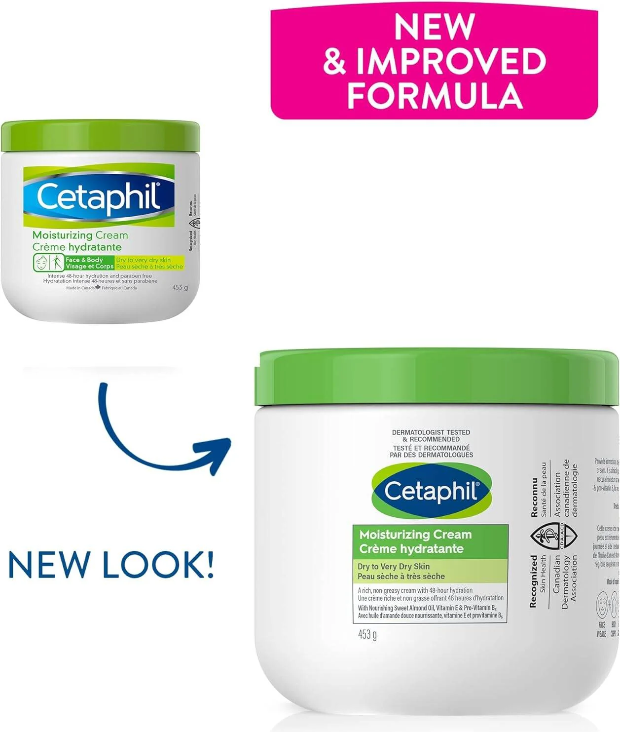 Cetaphil Moisturizing Cream for Face & Body - 453g - Image 6
