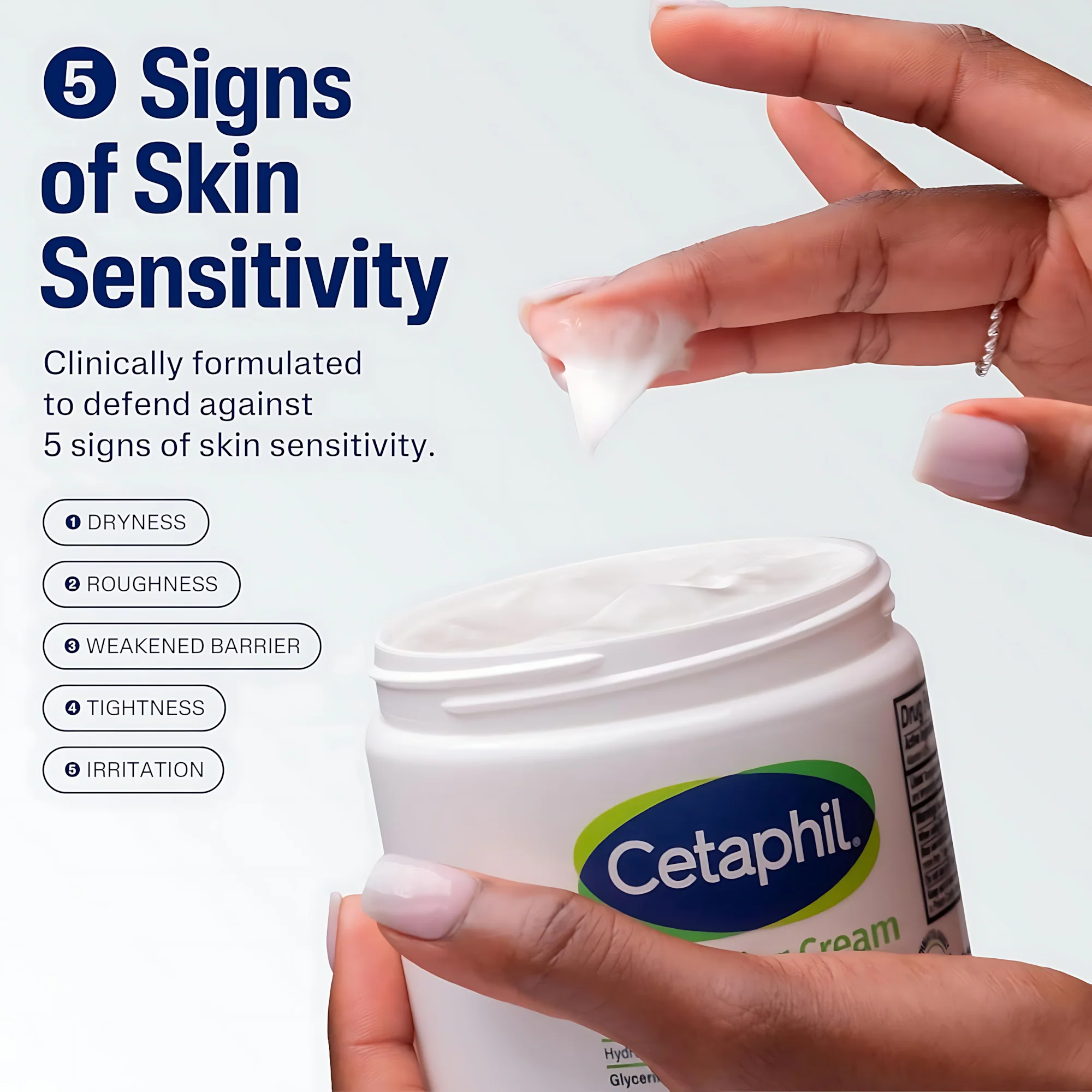 Cetaphil Moisturizing Cream for Face & Body - 453g - Image 8