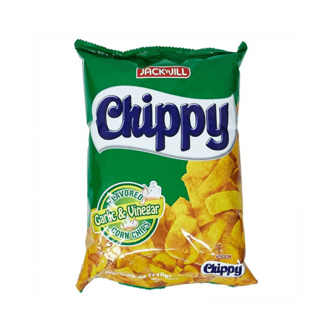 Chippy Corn Chips Garlic & Vinegar 110 g - Jack N Jill