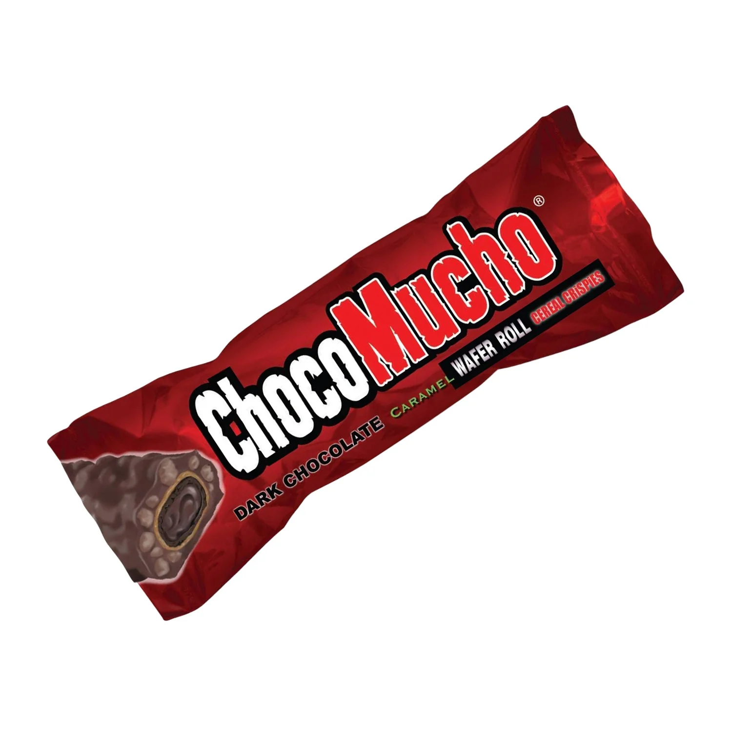 Choco Mucho Dark Chocolate Caramel Wafer Rolls with Cereal Crispies – 10 x 25g Bars - Image 3