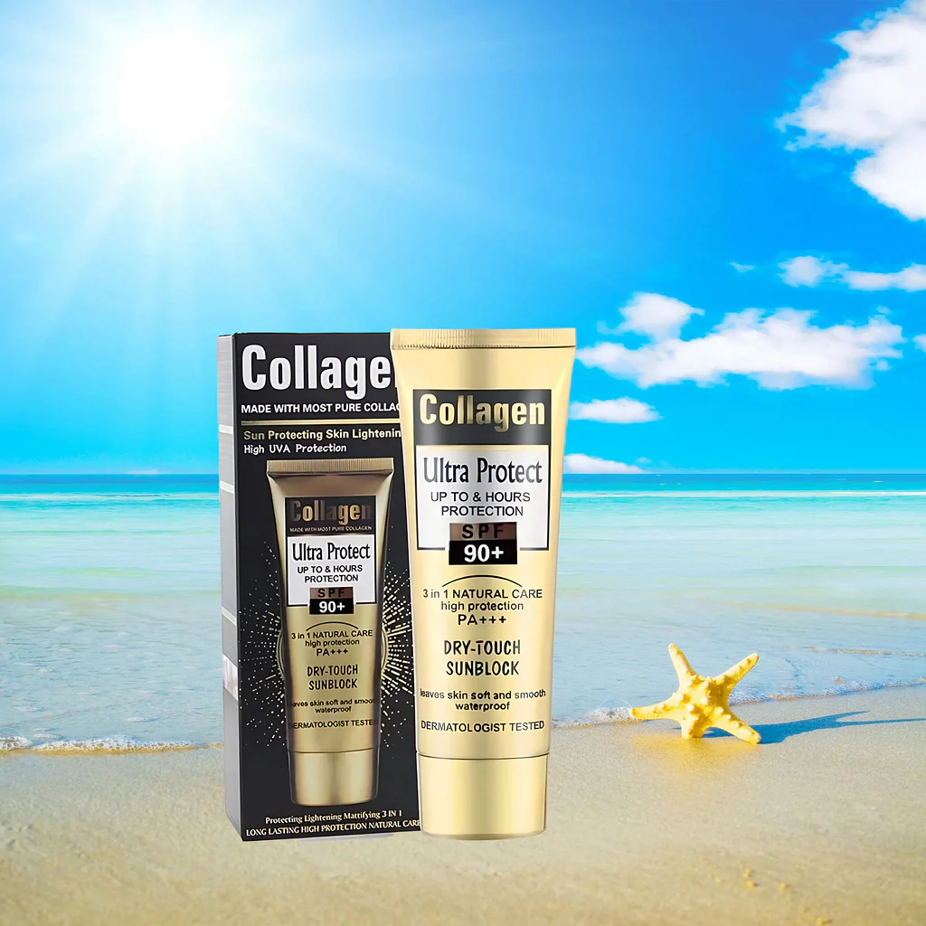Collagen Ultra Protect Dry-Touch Sunblock SPF 90+ PA+++ – 100ml - Image 2
