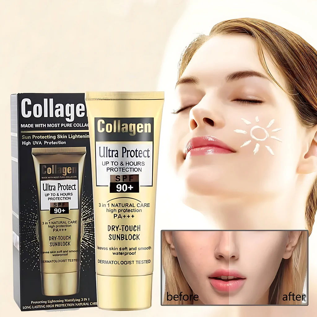 Collagen Ultra Protect Dry-Touch Sunblock SPF 90+ PA+++ – 100ml - Image 6