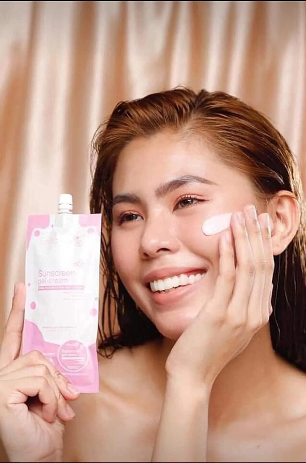 Brilliant Skin Sunscreen Gel-Cream - UVA + UVB Protection, 50g - Image 3