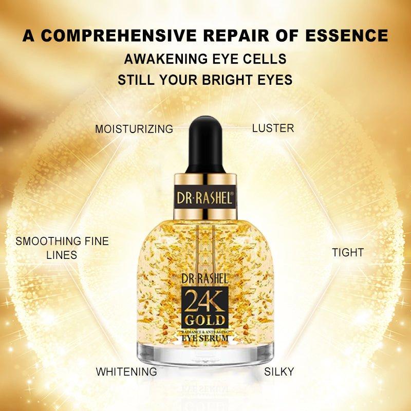 Dr.Rashel 24K Gold Radiance & Anti-Aging Eye Serum - 30ml - Image 5