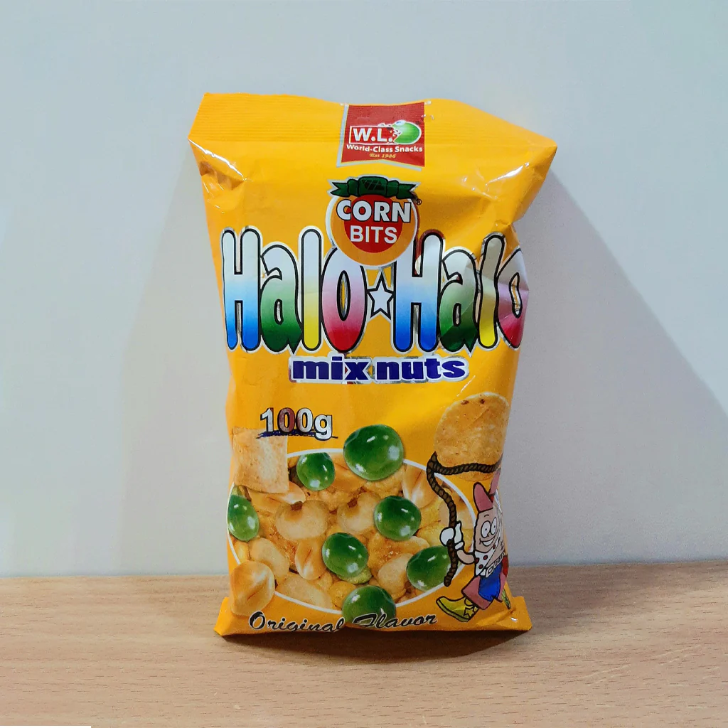 Corn Bits Halo-Halo Mix Nuts – Original Flavor | 100g Snack Pack - Image 3