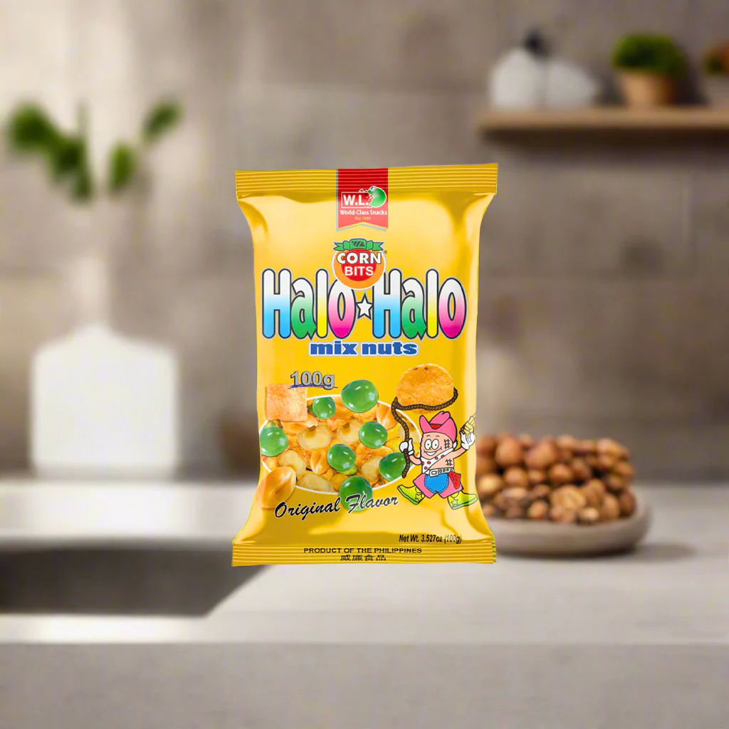 Corn Bits Halo-Halo Mix Nuts – Original Flavor | 100g Snack Pack - Image 6