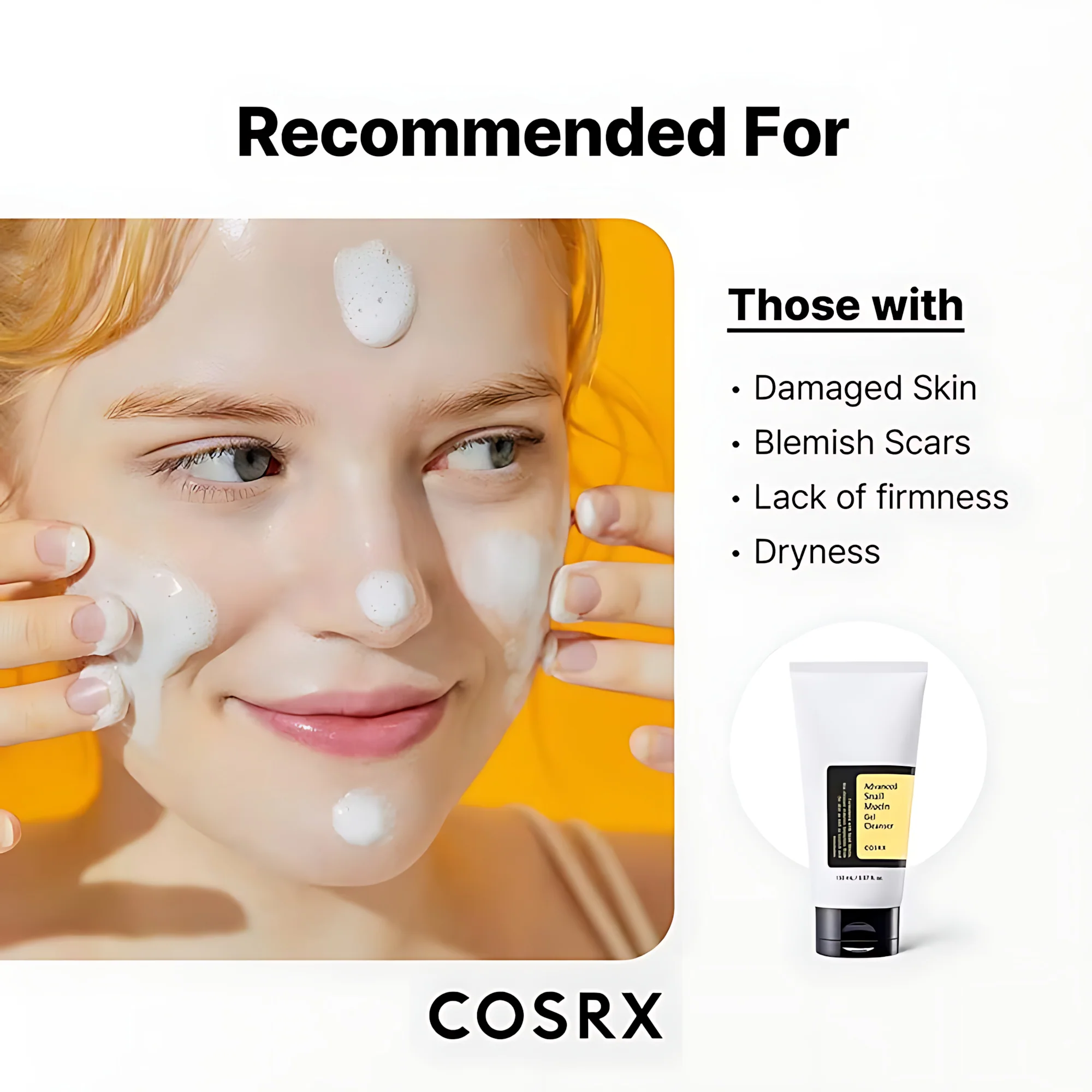 COSRX Advanced Snail Mucin Gel Cleanser - 50ml - Image 7