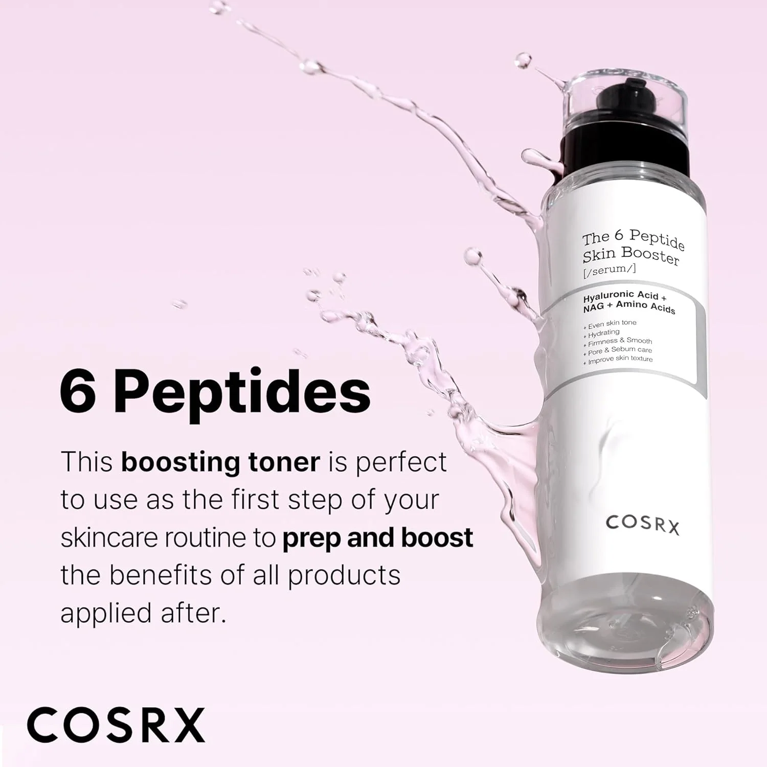 COSRX The 6 Peptide Skin Booster Serum - 150ml - Image 5
