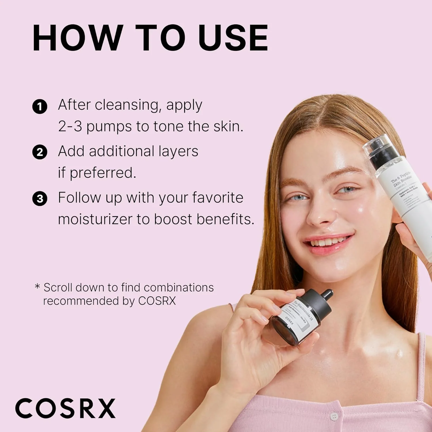 COSRX The 6 Peptide Skin Booster Serum - 150ml - Image 6