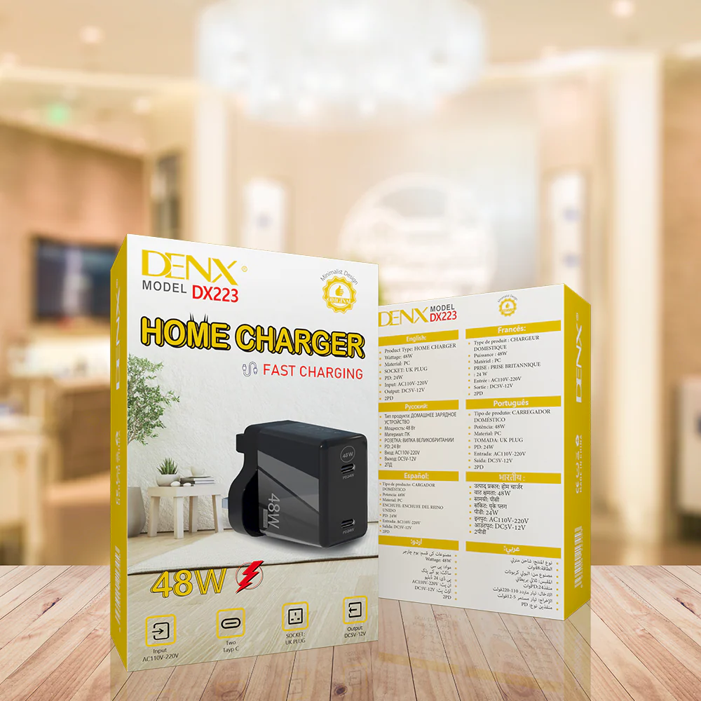 Denx 48W Fast Home Charger - DX223 - Image 3