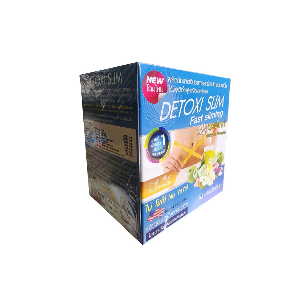 Detoxi Slim Fast Sliming & Skin Brightening High Fiber Powder Drink - 15g ×10 Sachets - Image 5