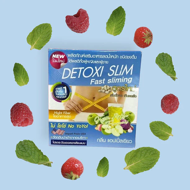 Detoxi Slim Fast Sliming & Skin Brightening High Fiber Powder Drink - 15g ×10 Sachets - Image 8