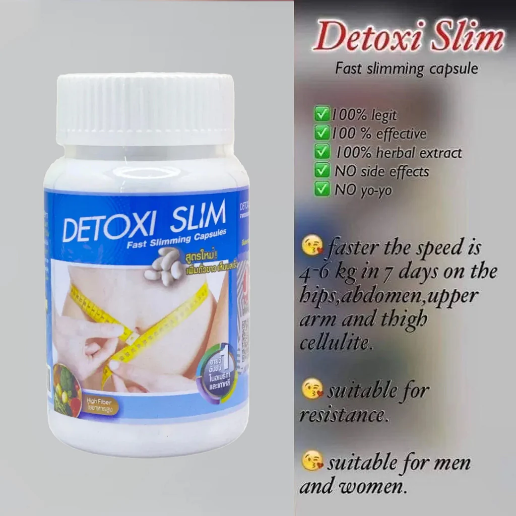 Detoxi Slim Fast Slimming Capsules – 30s - Image 3