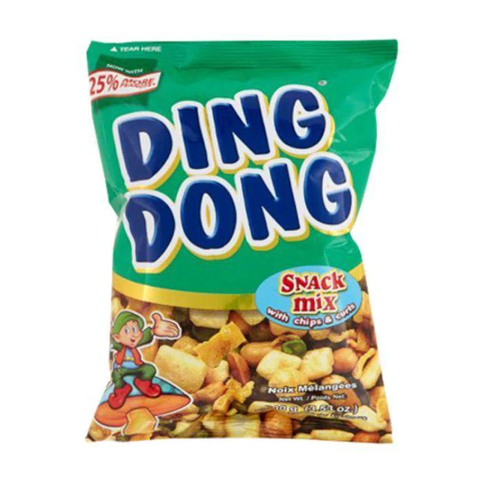 Ding Dong Snack Mix With Chips & Curls 100gm dingdong