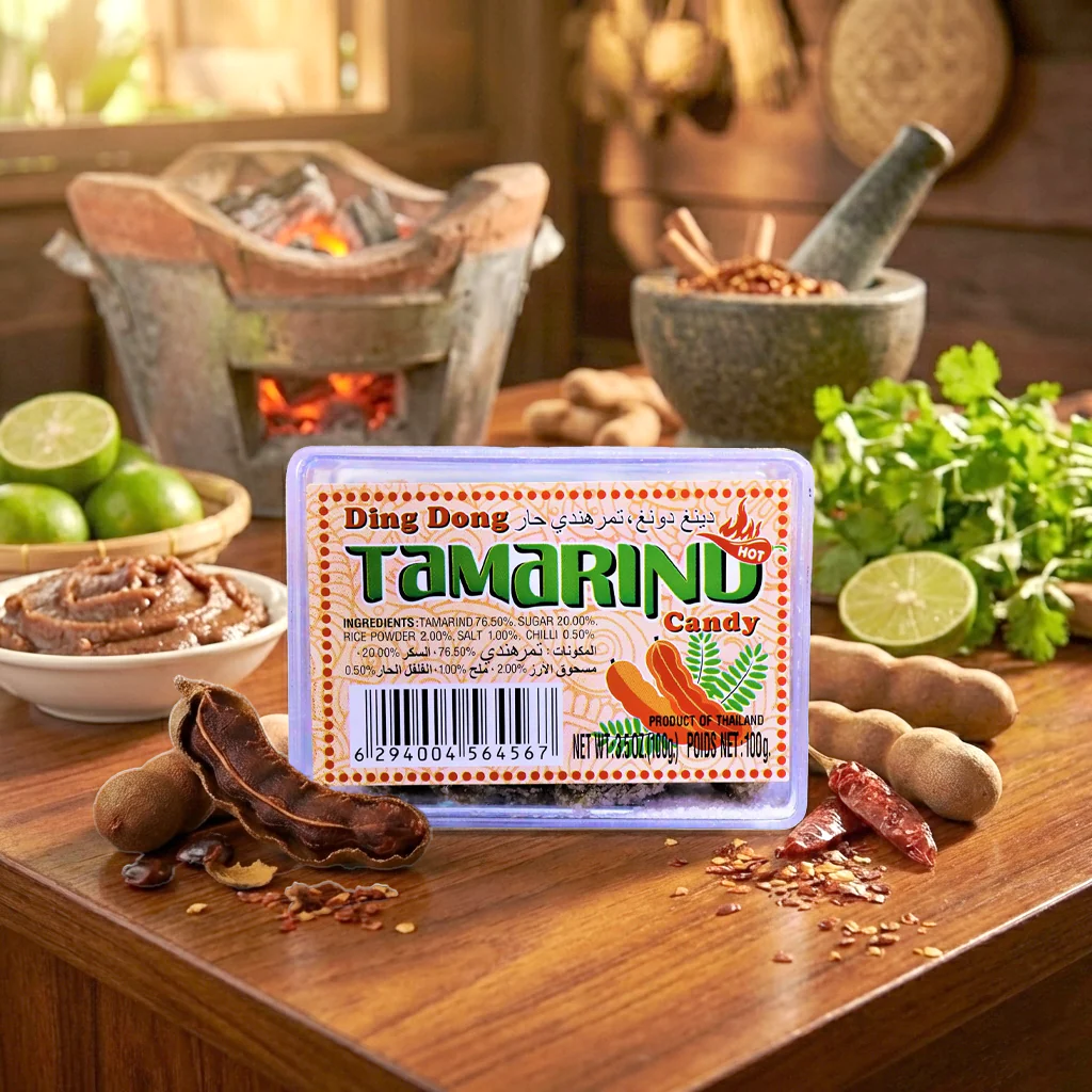 Ding Dong Tamarind Candy  HOT – 100g (5 Pcs Combo) - Image 7