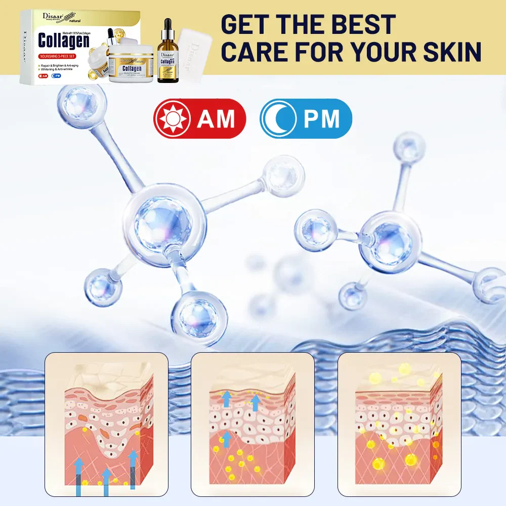 Disaar 100% Collagen Nourishing 3Pcs Set - Image 4