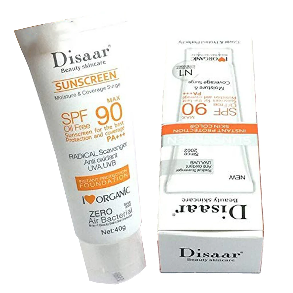 Disaar SPF90 PA+++ Non-Greasy Antioxidant Sunscreen – 40g - Image 10