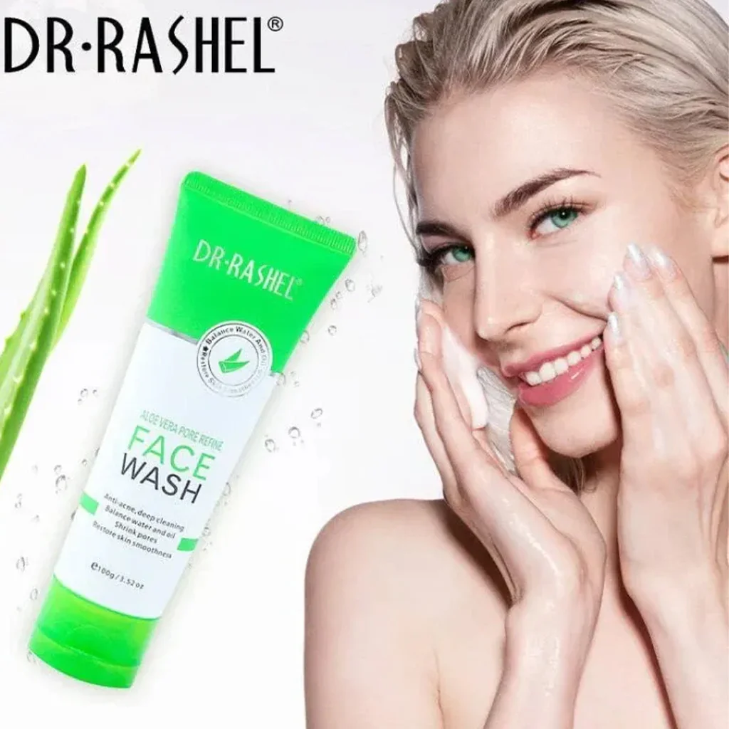 Dr. Rashel Aloe Vera Pore Refine Face Wash – 100g - Image 4