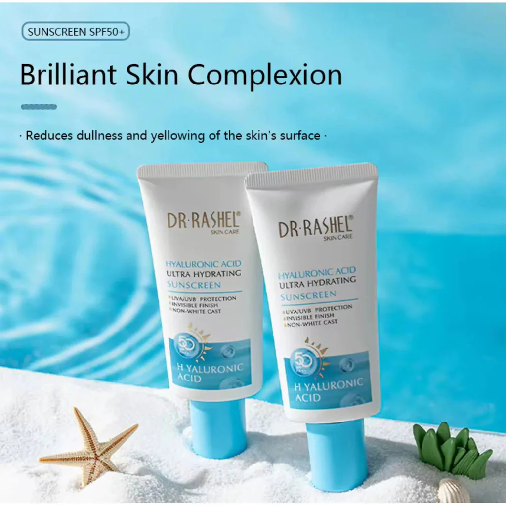 Dr. Rashel Hyaluronic Acid Ultra Hydrating Sunscreen SPF 50+ PA++++ - 50g - Image 3