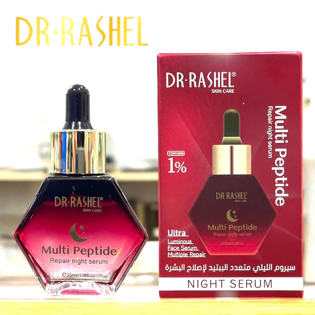 Dr. Rashel Multi Peptide Repair Night Serum 1% - 35ml - Image 2