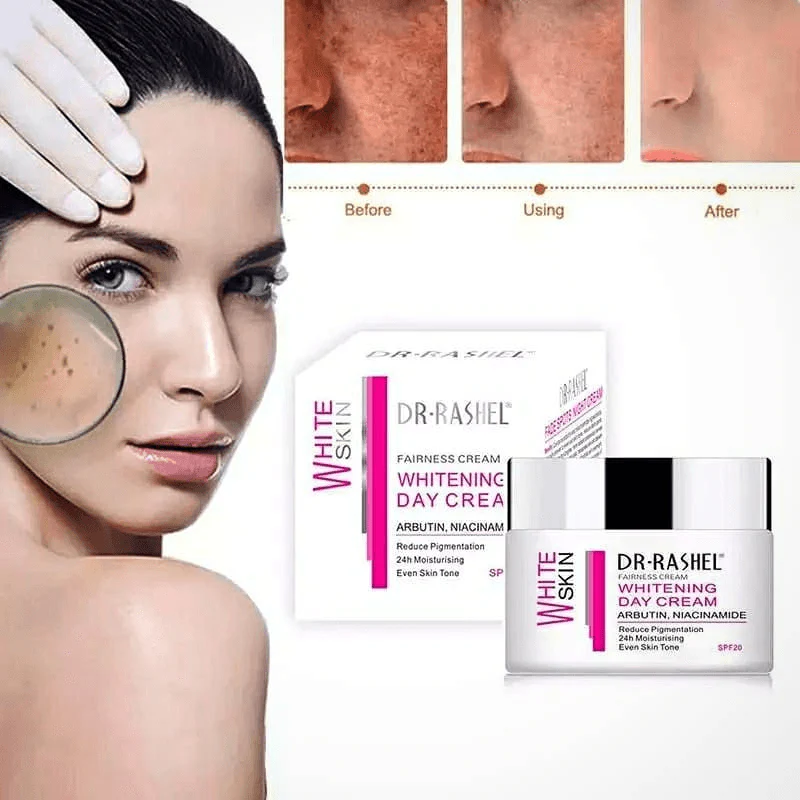 Dr.Rashel White Skin Fairness Day Cream SPF 20 - 50g - Image 4