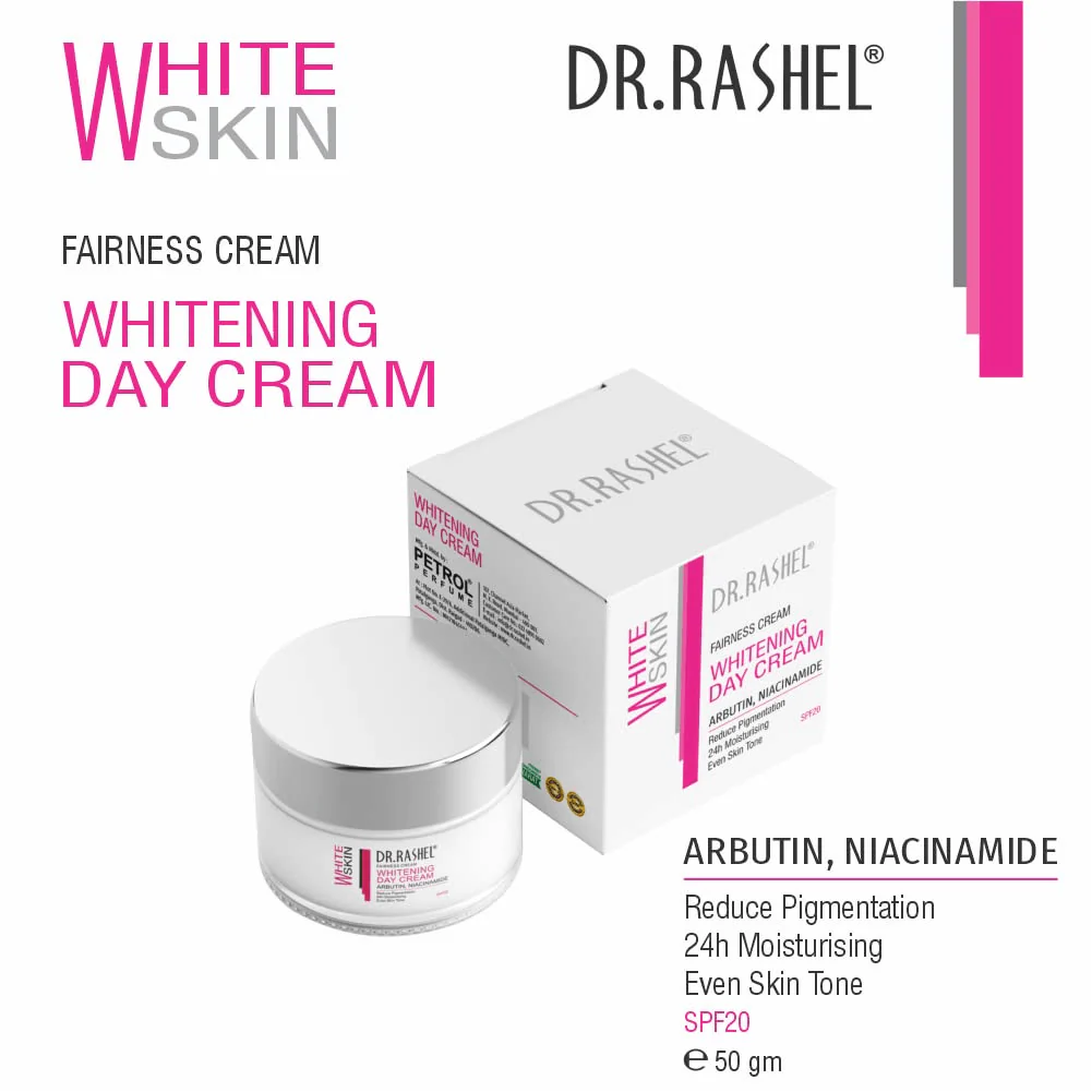 Dr.Rashel White Skin Fairness Day Cream SPF 20 - 50g - Image 5