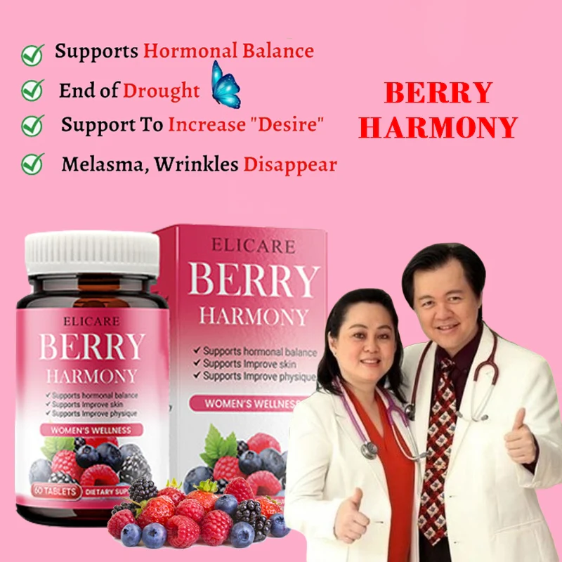 Elicare Berry Harmony Women's Wellness - 60Tablets - Image 9