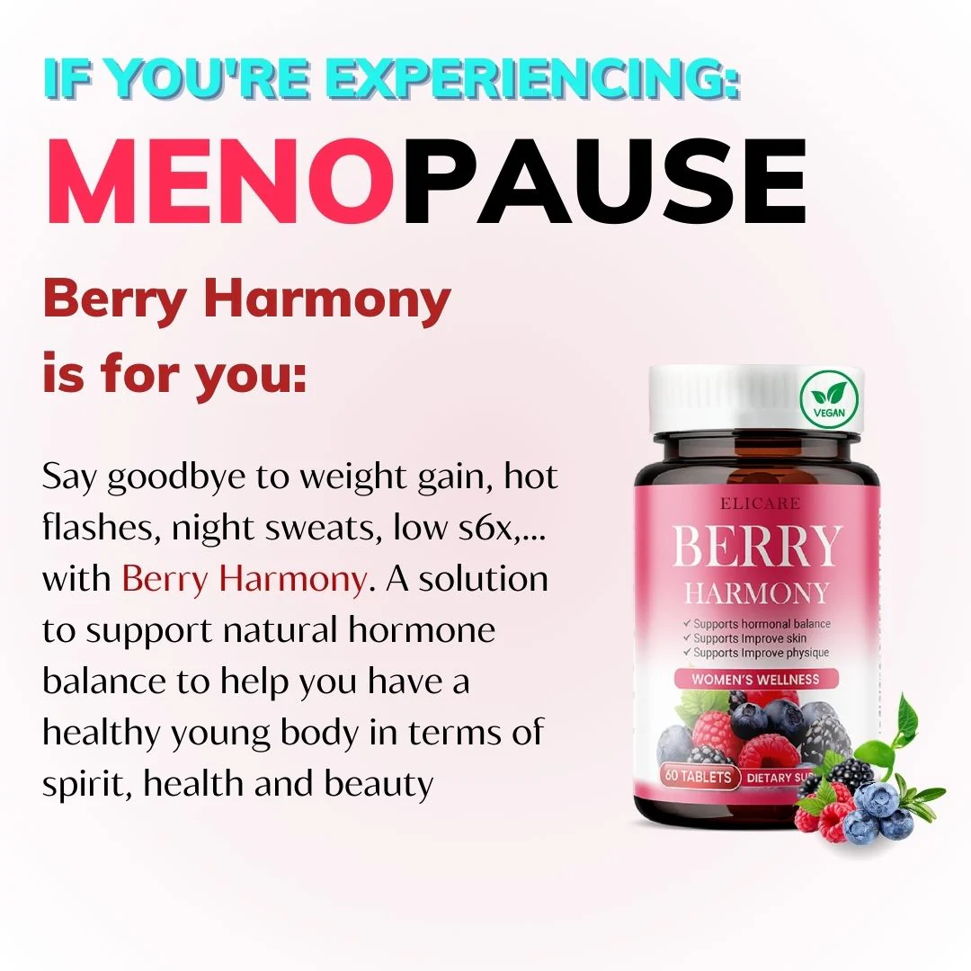 Elicare Berry Harmony Women's Wellness - 60Tablets - Image 6
