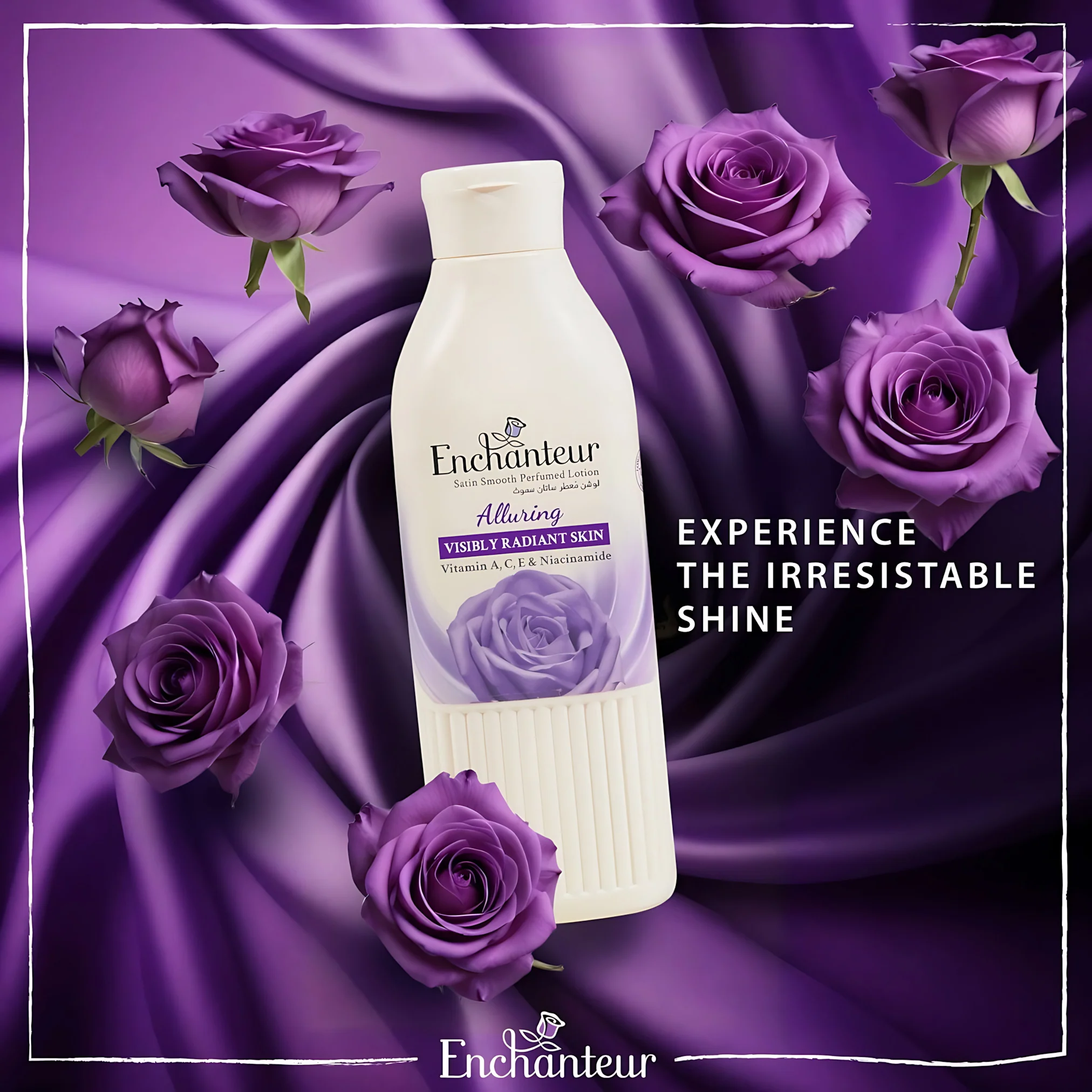 Enchanteur Alluring Satin Smooth Perfumed Lotion – 250ml - Image 10