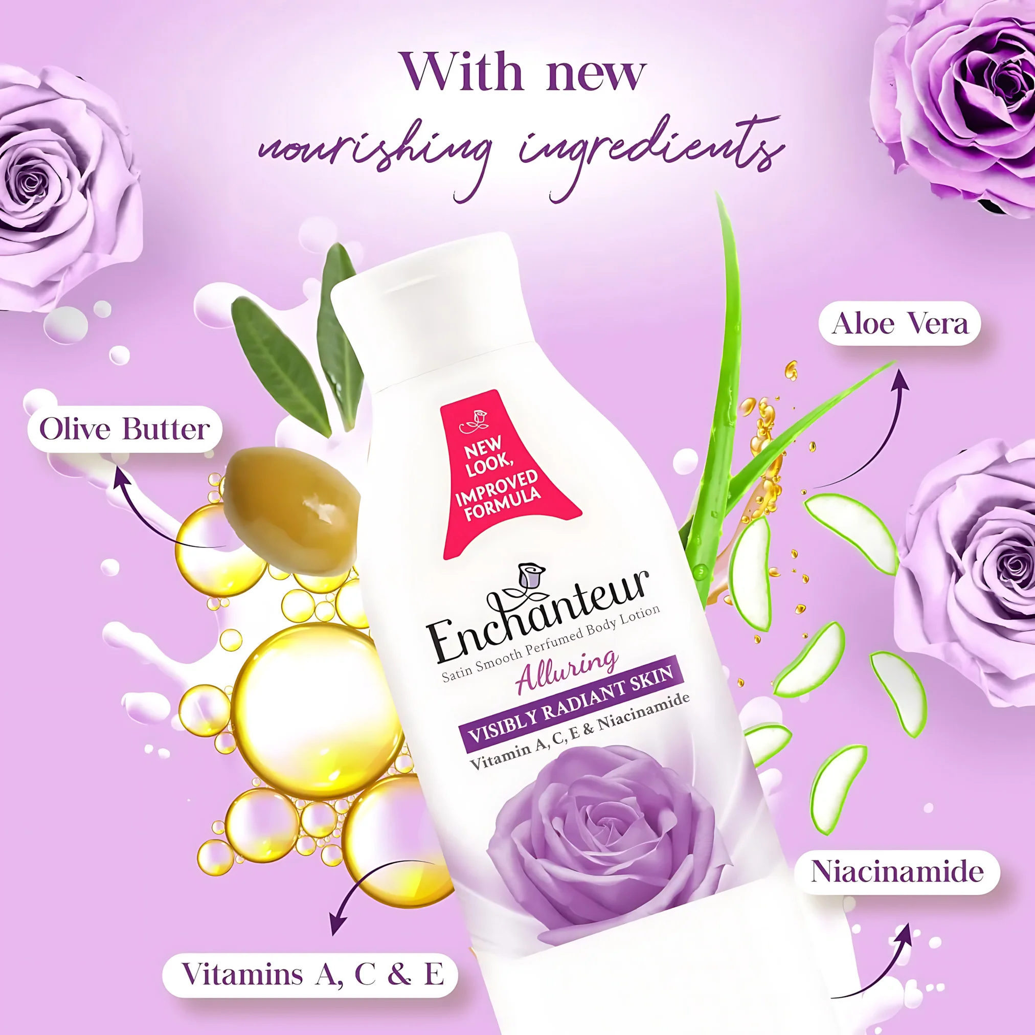 Enchanteur Alluring Satin Smooth Perfumed Lotion – 250ml - Image 11