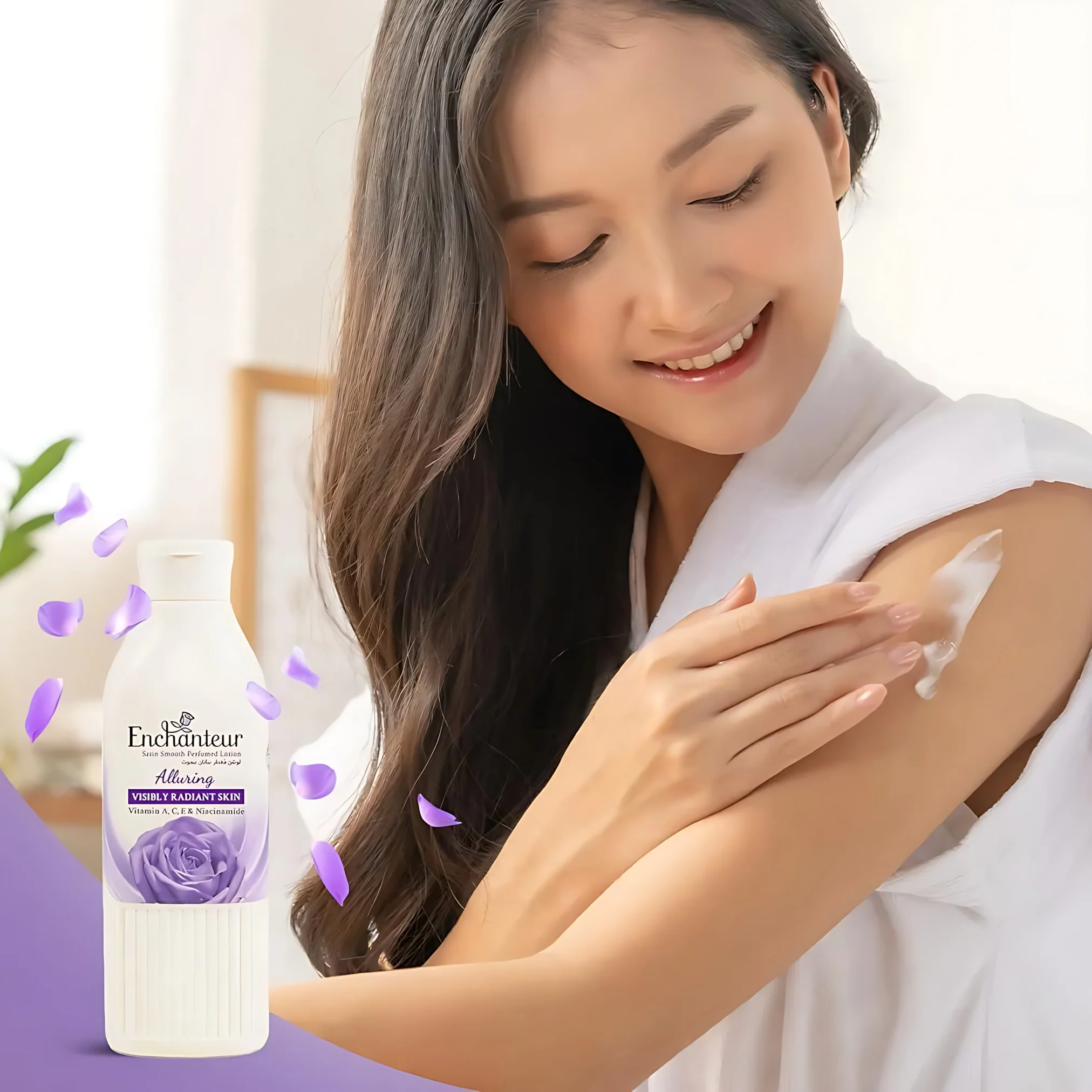 Enchanteur Alluring Satin Smooth Perfumed Lotion – 250ml - Image 5