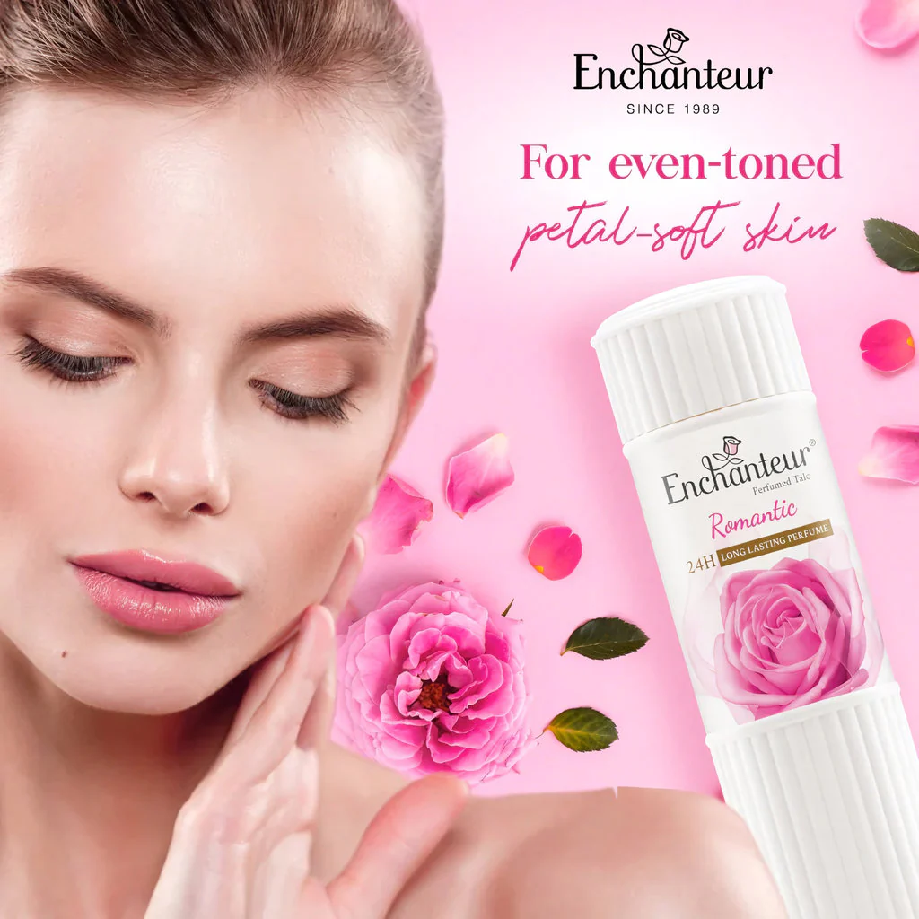 Enchanteur Romantic Perfumed Talc β 125g - Image 2