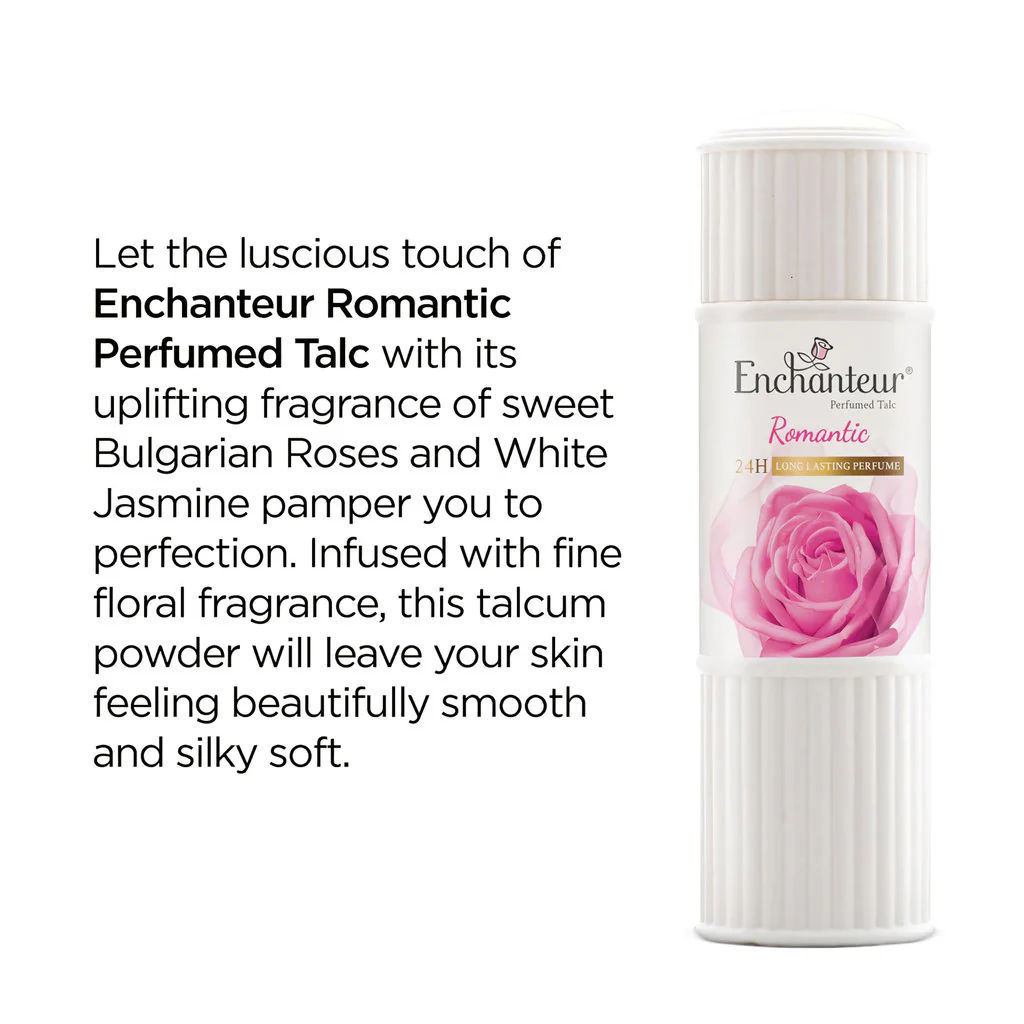 Enchanteur Romantic Perfumed Talc β 125g - Image 7