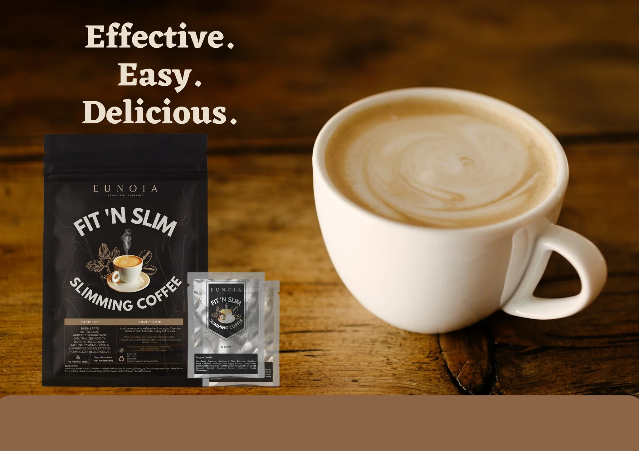 EUNOIA Fit'n Slim Slimming Coffee - Image 6