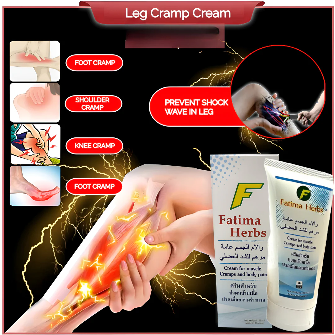 Fatima Herbs Cream for Muscle Cramps & Body Pain - 150ml - Image 6