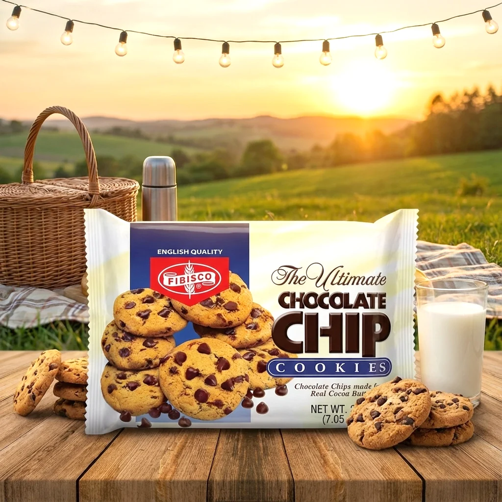 Fibisco Chocolate Chip Cookies – 200g - Image 6