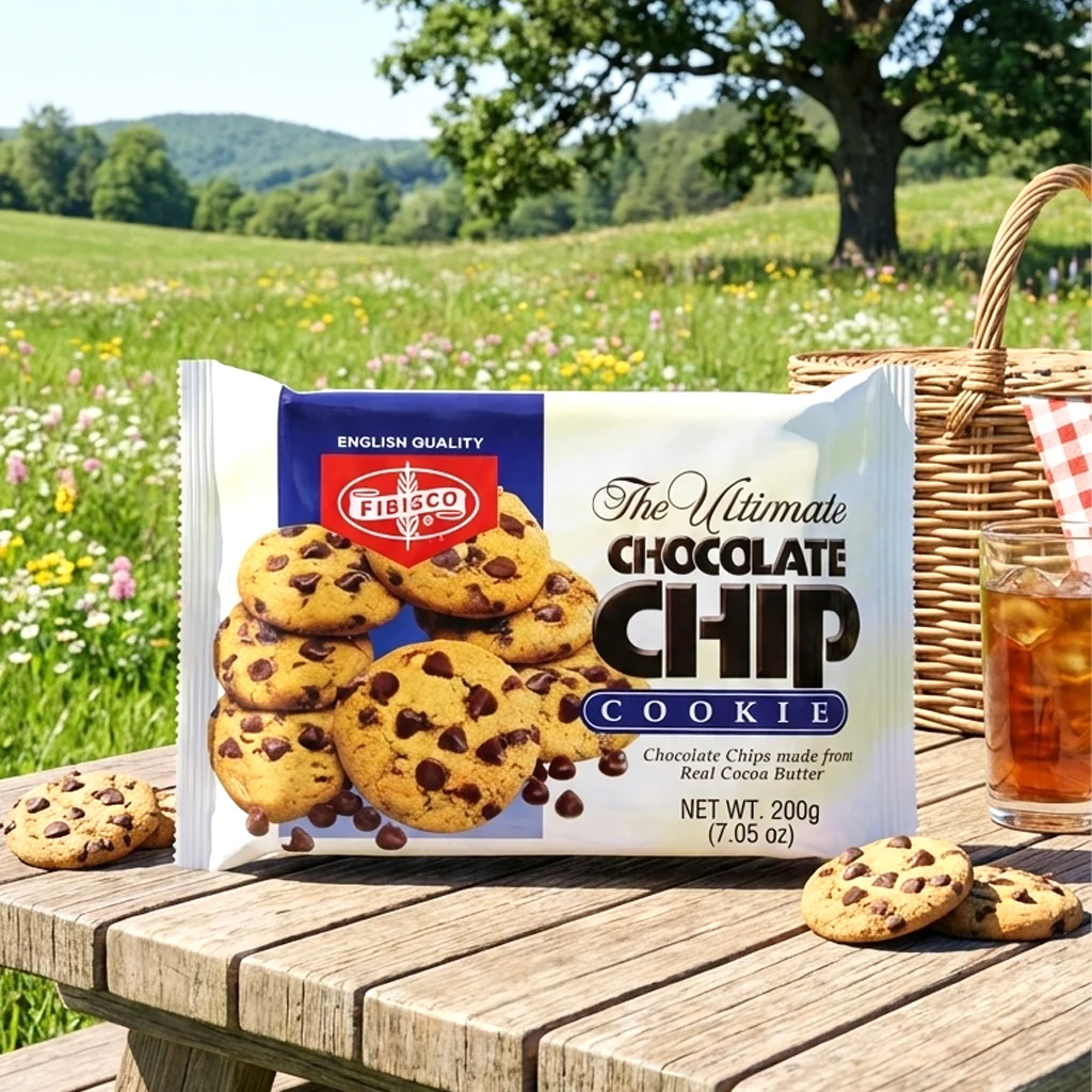 Fibisco Chocolate Chip Cookies – 200g - Image 8