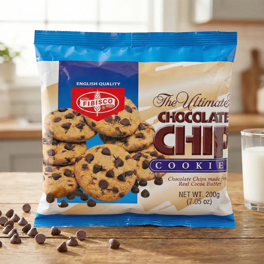 Fibisco Chocolate Chip Cookies – 200g - Image 9