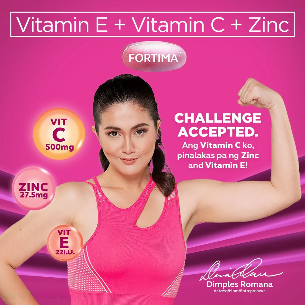 Fortima Vitamin E + Vitamin C + Zinc – 30 Tablets - Image 7