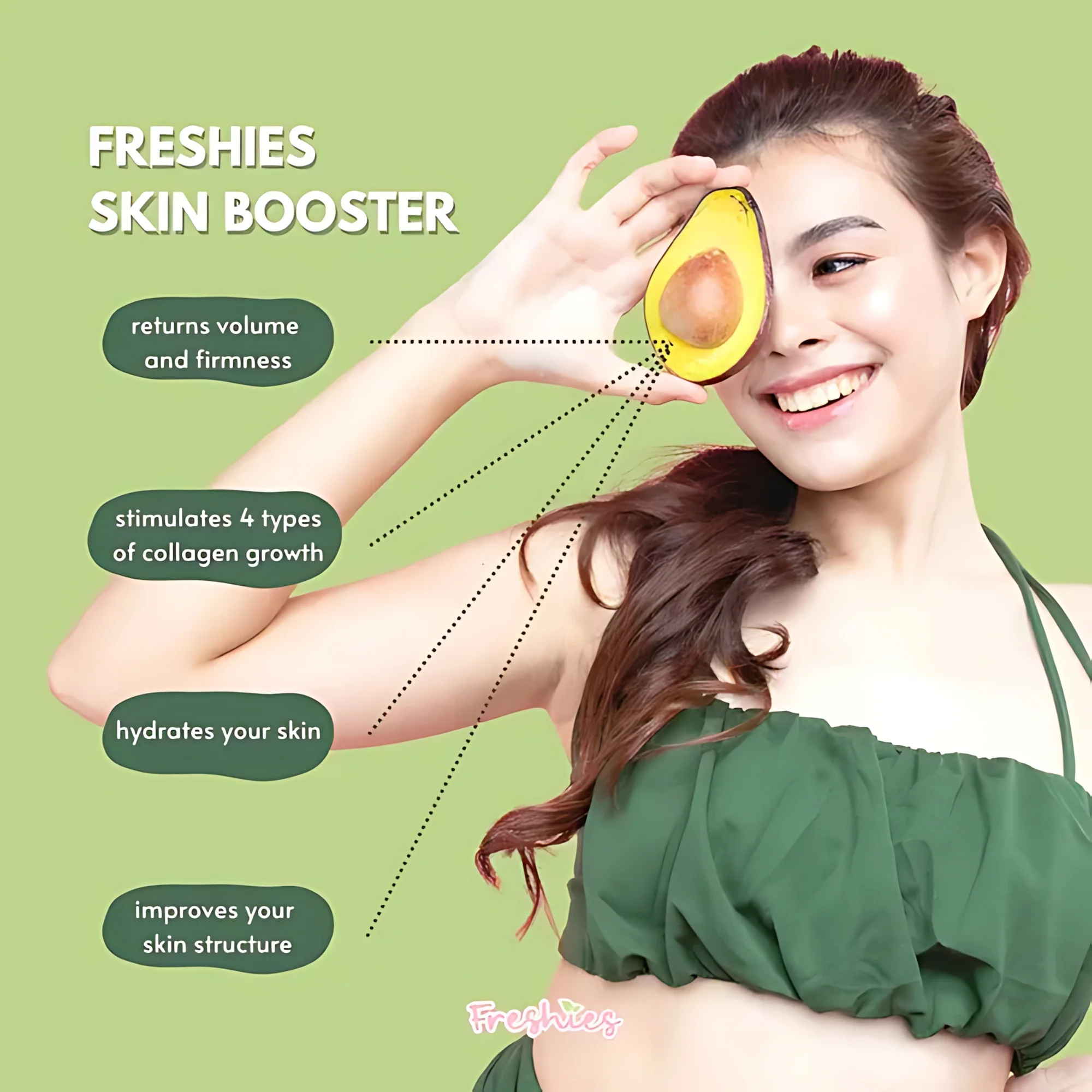 Freshies Avocado Milk - 10 Sachets × 21g Each - Image 8